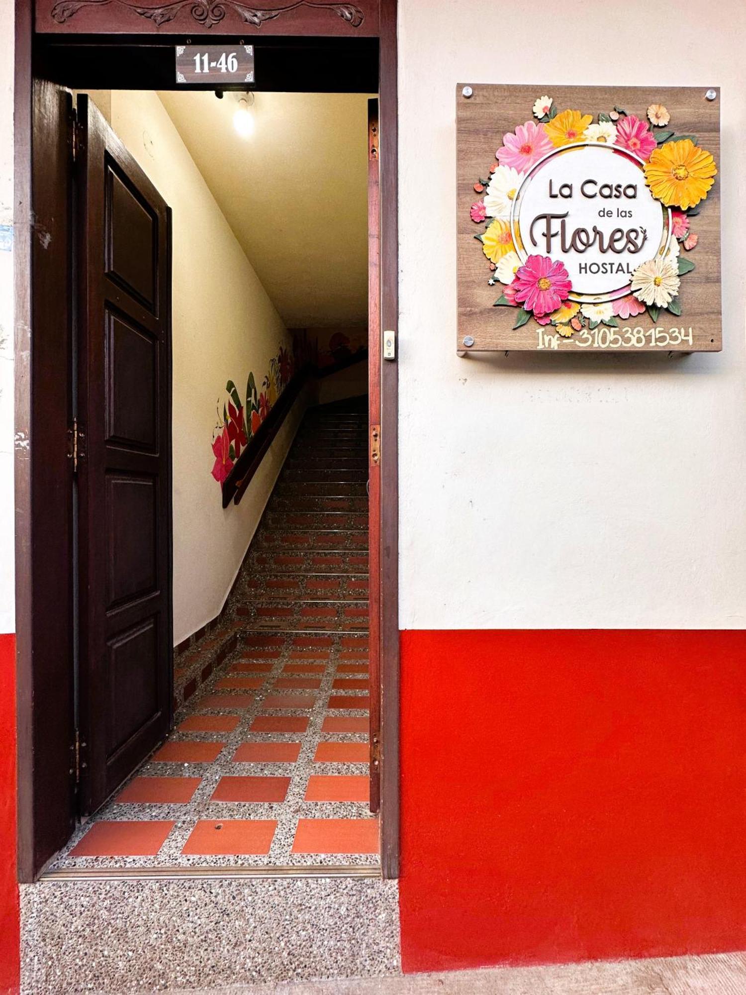 La Casa De Las Flores Hostal Jardin Exterior photo